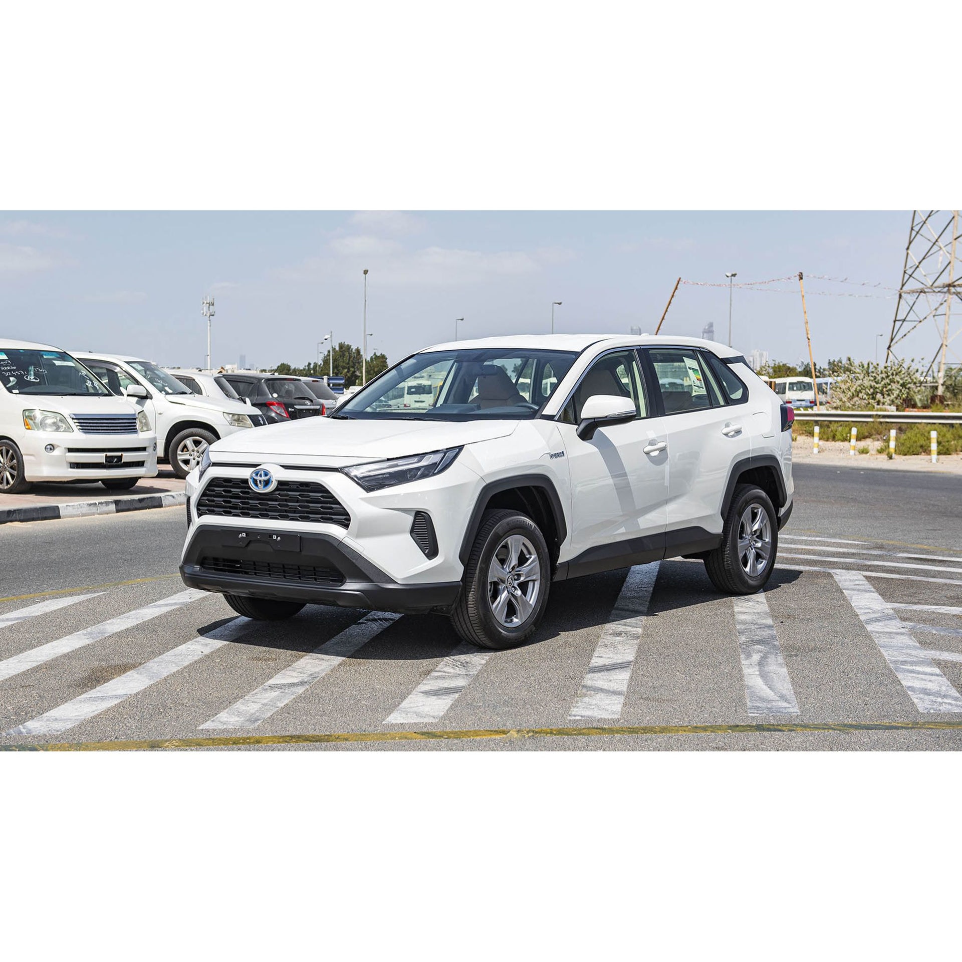 Buy Online Toyota Rav4 4x2, 2.5L, White 2022 in UAE