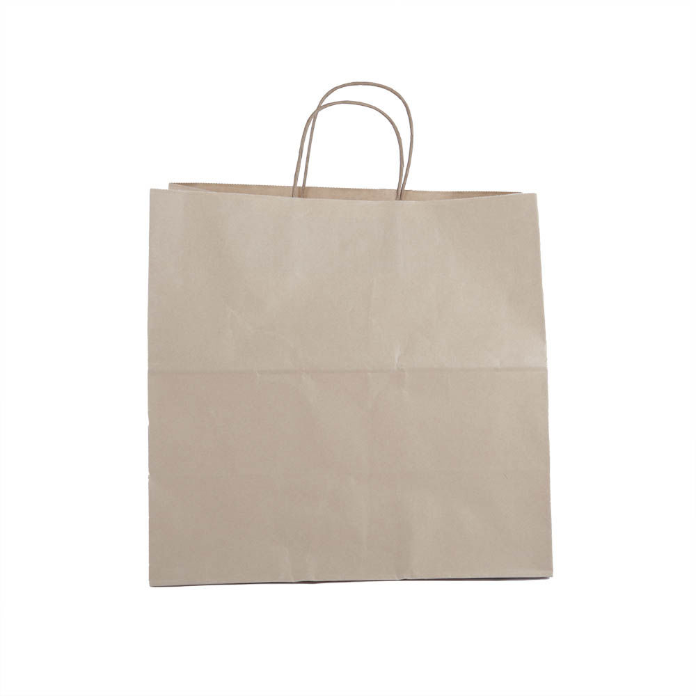 Picture of Paper Glotify Twisted Handle Paper Bags, Brown 