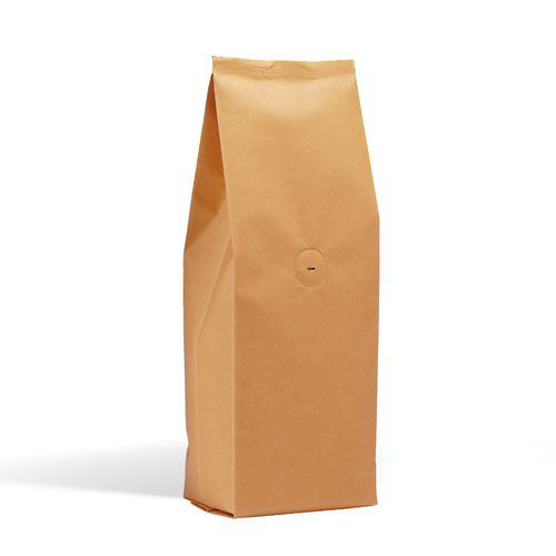 Picture of Kraft Paper Central Seal Side Gusset Pouches With Valve, Brown, Carton Of 500 Pcs
