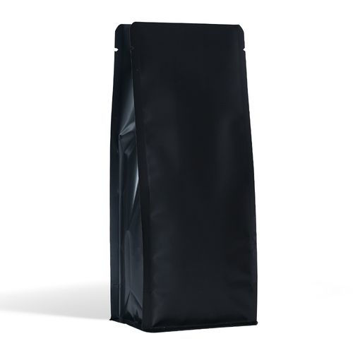 Picture of Flat Bottom Pouch With No Zipper, Matt Black, Carton Of 500 Pcs