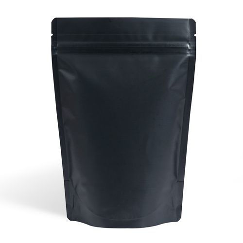 Picture of Stand Up Pouch With Zipper, Matt Black, Carton Of 500 Pcs