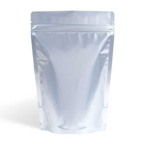 Picture of Stand Up Pouch With Zipper, Matt Silver, Carton Of 500 Pcs