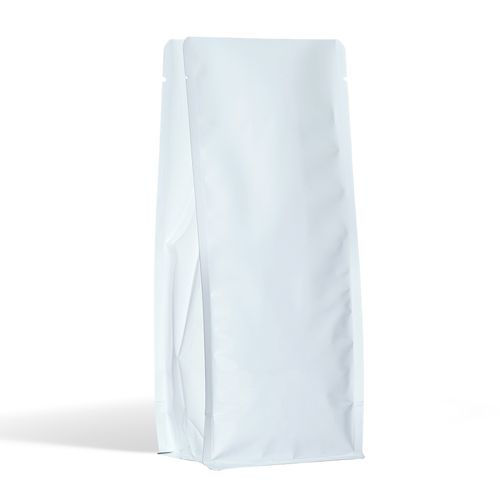 Picture of Flat Botton Pouch With No Zipper, Matt White, Carton Of 500 Pcs