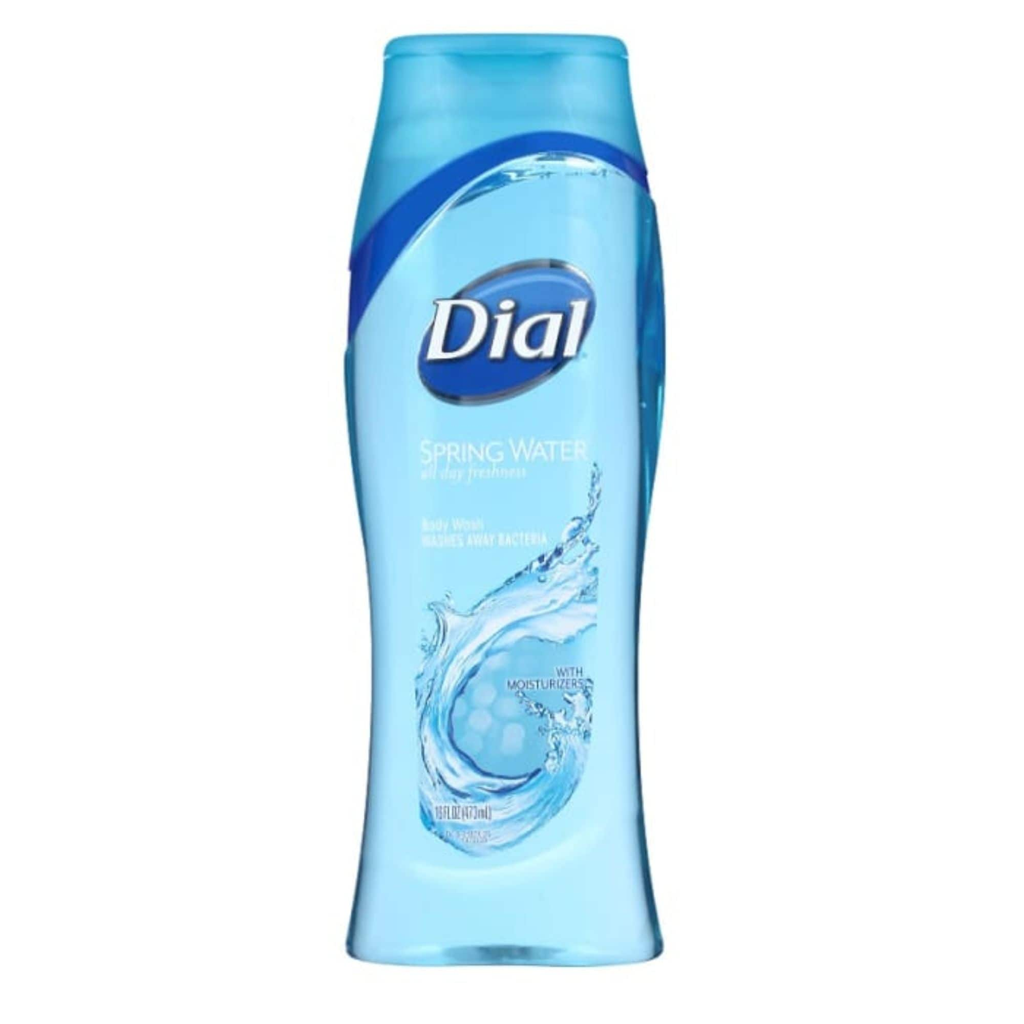 Buy Online Dial Spring Water Body Wash, 473ml, Carton of 6 in UAE