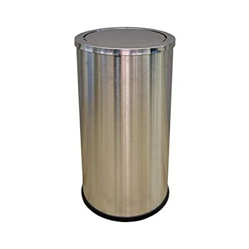 Buy Online Brooks Stainless Steel Swing Bin, 30 Liter in UAE | Dubuy.com