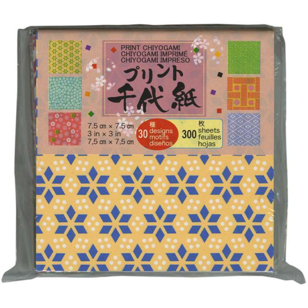 Picture of Aitoh Origami Paper, Mini Print, 300 Sheets, 3"x 3 "