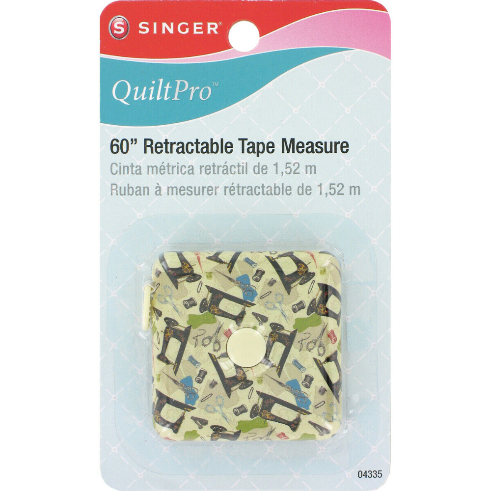 Picture of Singer QuiltPro Retractable Tape Measure, 04335, 60inch