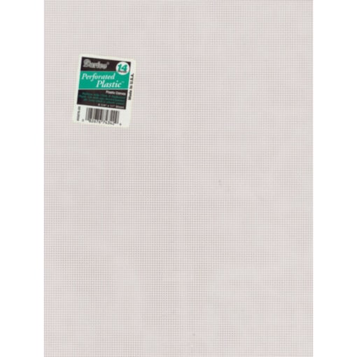 Buy Online Darice Perforated Plastic Canvas, 14 Count, 8.5