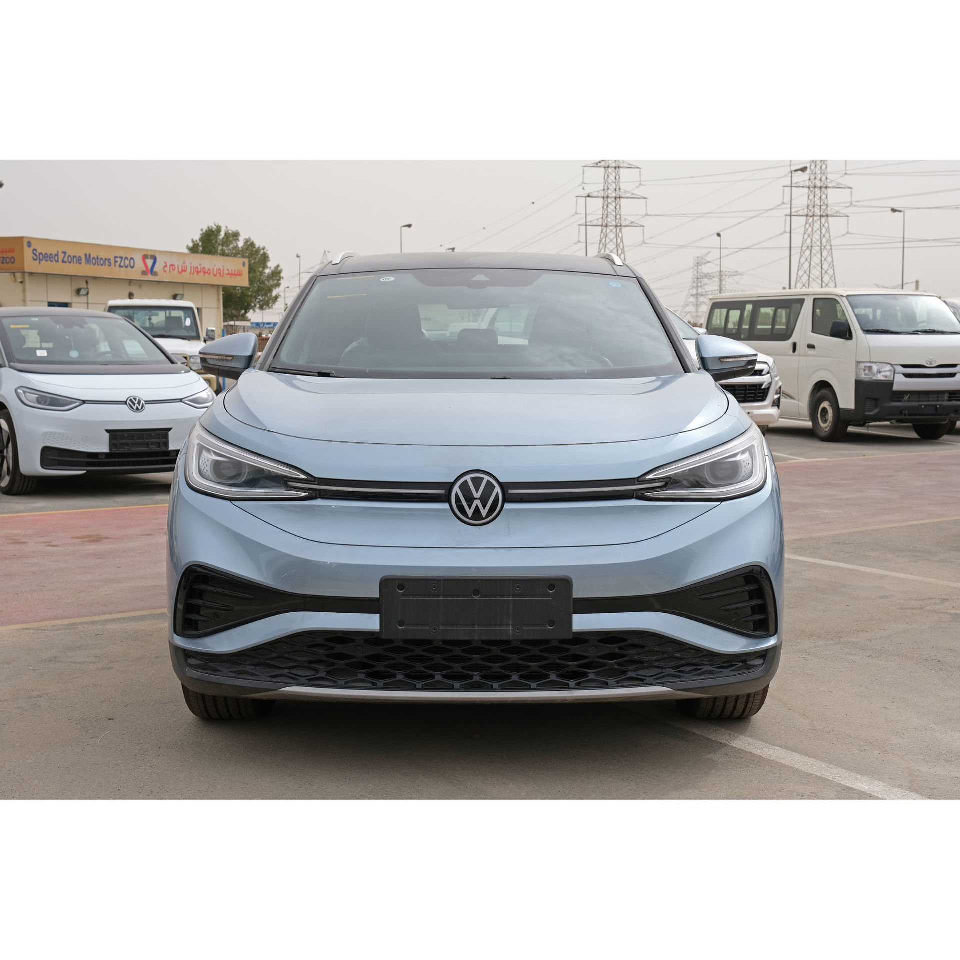 Buy Online Volkswagen ID4 Pure Plus, Electric, Sky Blue 2021 in UAE