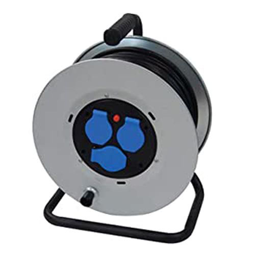 Friggeri Multi Socket Plug Extension 3 Ways Cabel Roll - 50 Meters