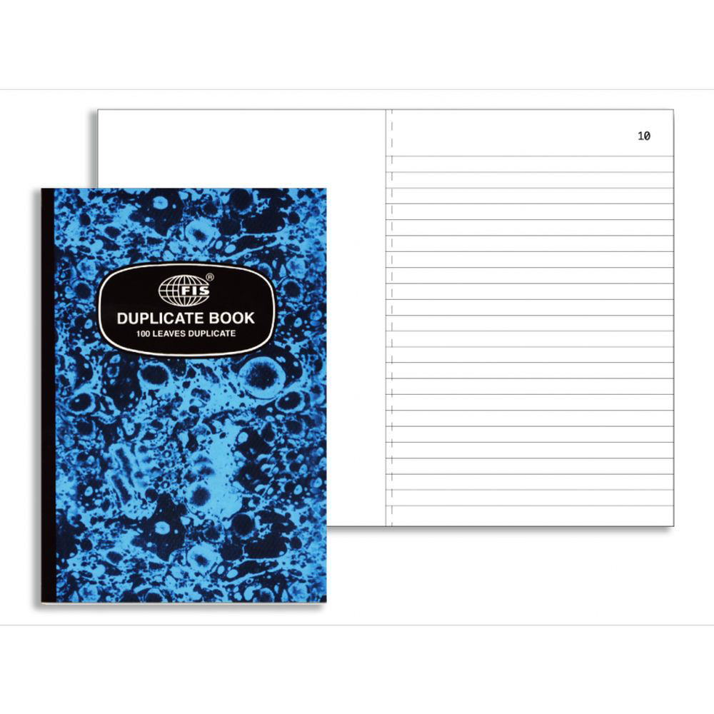 Buy Online A5 Size FIS Duplicate Book, Medium, 100 Pages in UAE
