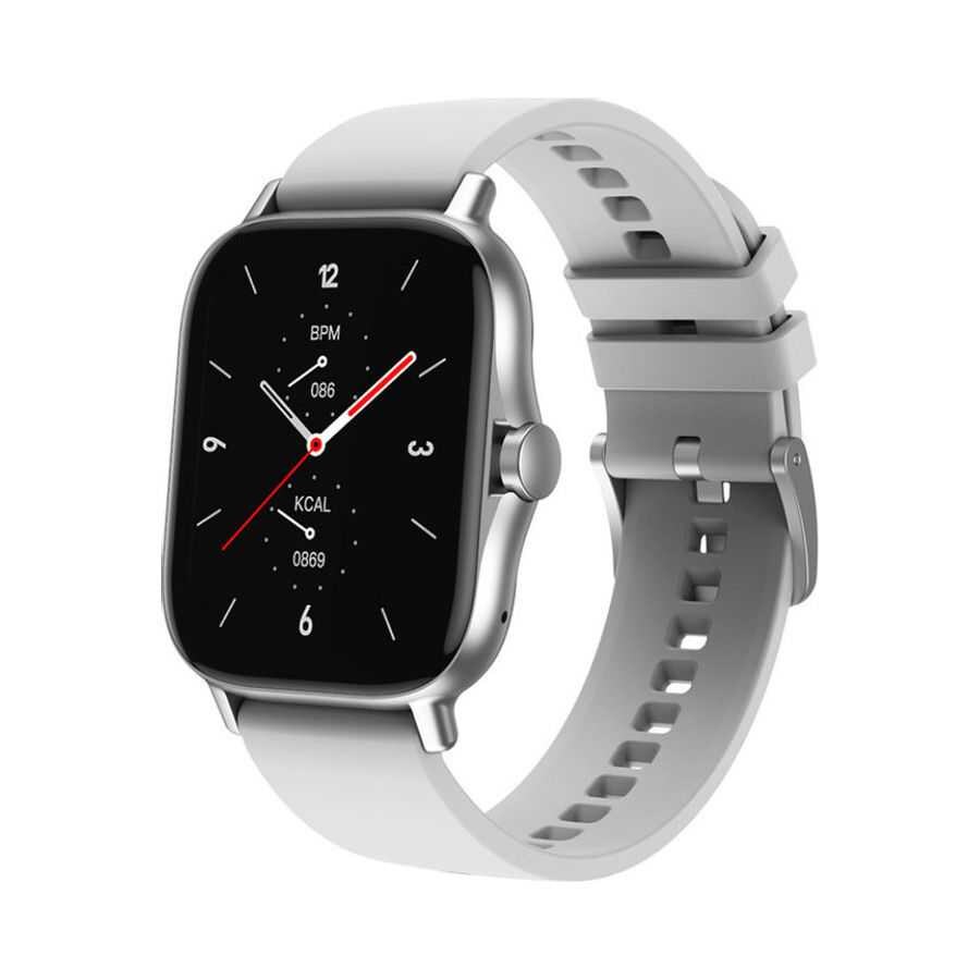 Buy Online DW11 Waterproof Smart Watch, Silver - WAH069 in UAE | Dubuy.com