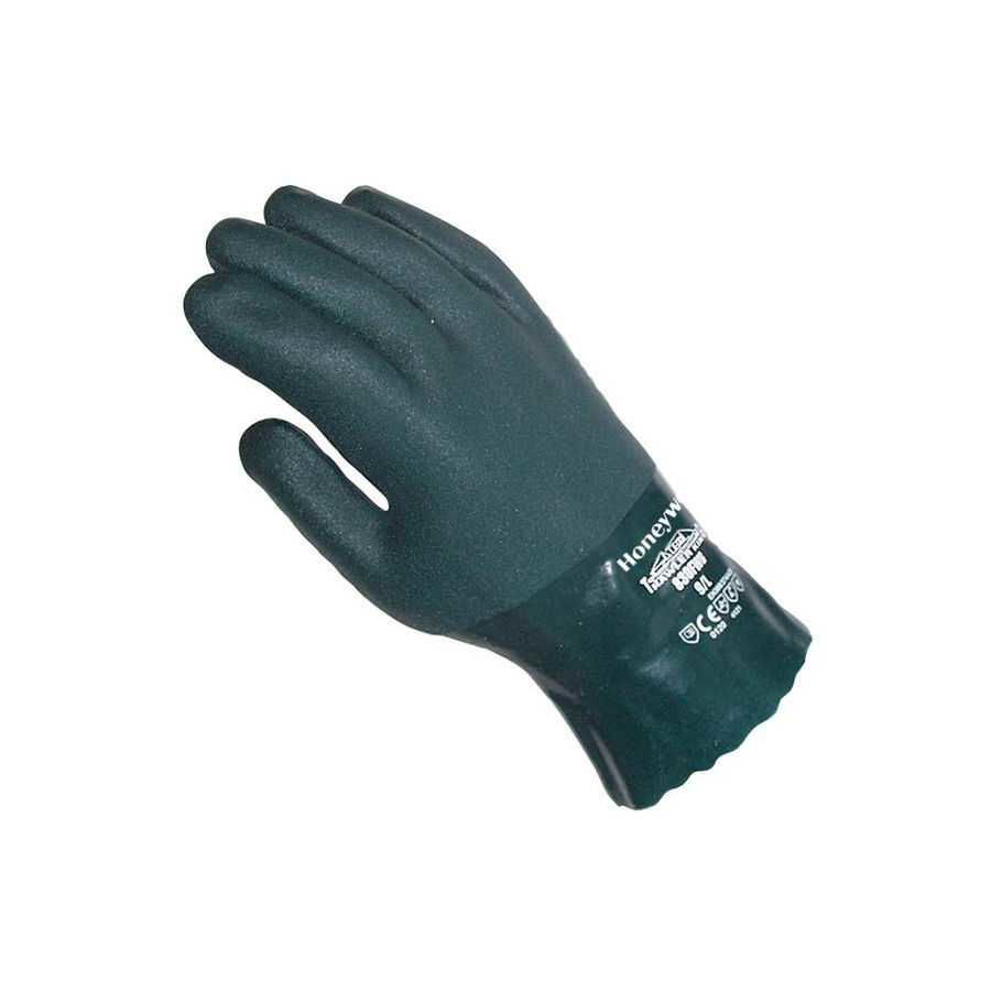 Honeywell Trawler King PVC Chemical Glove with Grip - Pack of 12 Pairs	