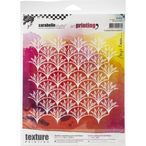 Buy Online Carabelle Studio Art Printing Texture Plate, Scalloped in