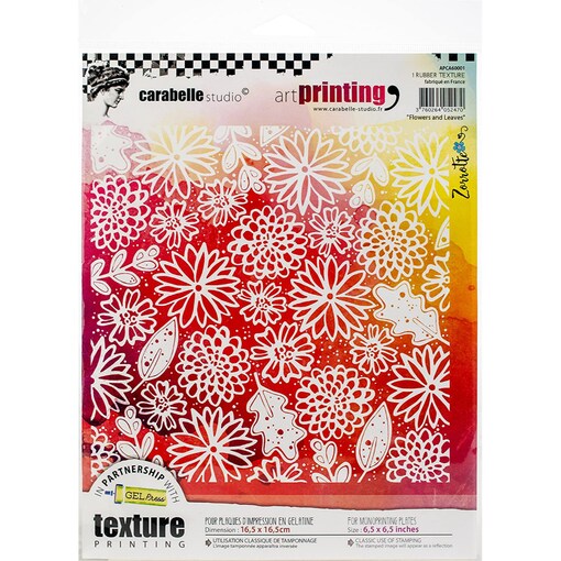 Buy Online Carabelle Studio Art Printing Square Texture Plate, Flower