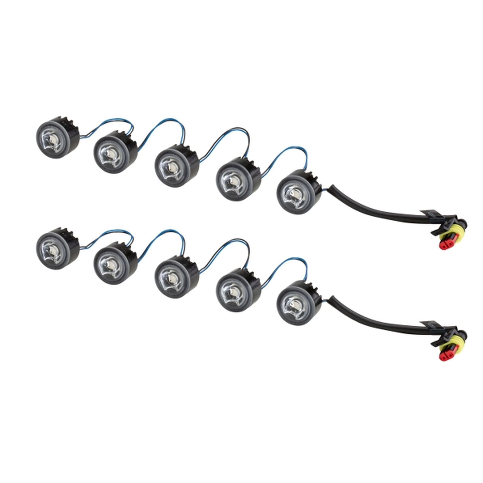 Picture of Hella Ledayflex LED Daytime Running Light Set, 2PT 010 458-701, 12/24V