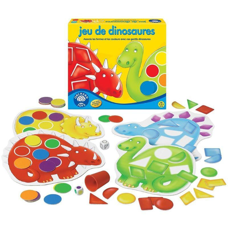 Picture of Orchard Toys Jeu De Dotty Dinosaurs