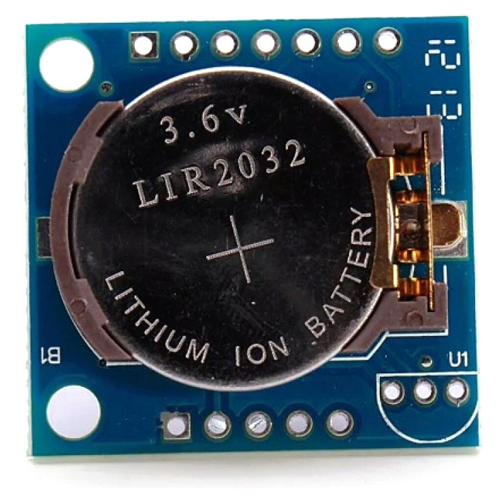 Shop The Techtonics Real Time Clockmodule At24c32 With Battery 25 Degree Ds1307 Rtc I2c