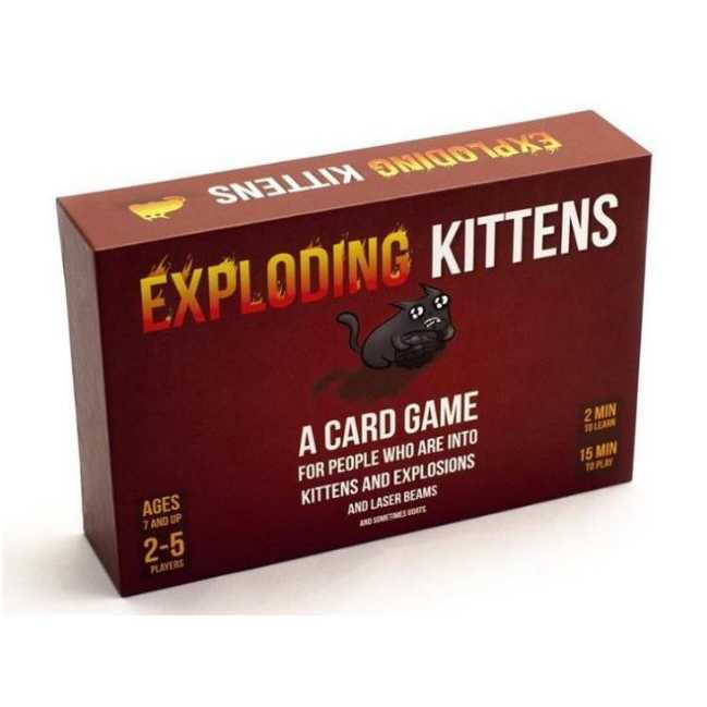 Picture of Exploding Kittens & Sometimes Goats Card Game