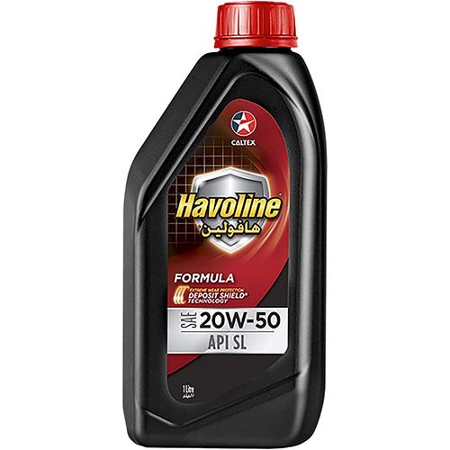 Picture of Caltex Gasoline Havoline Engine Oil Formula, 20W-50, 1L, Carton of 12