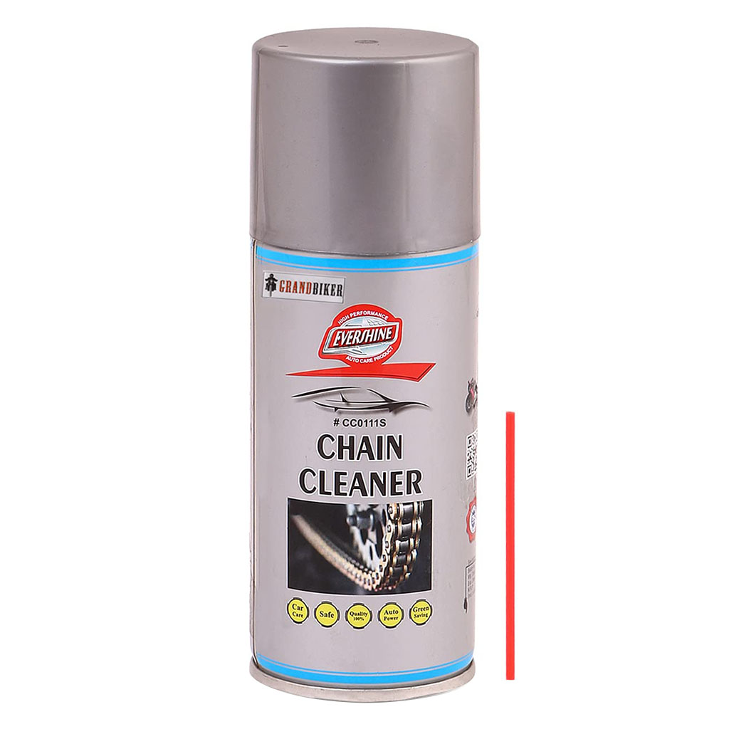 Picture of Grandbiker Chain Cleaner Spray & Adhesive Lube with Bike Chain Cleaning Brush, 150ml